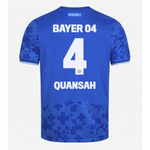 Fotbalové Dres Bayer Leverkusen Jarell Quansah #4 Třetí Oblečení 2025-26 Krátký Rukáv